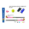 GRIPSTAR Junior Elite Performance Starter Pack Hockey Kit Pink | Blue