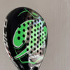 Athlito Supra Sidespin Edition Padel Racket – Gloss Black & Vibrant Green | Gloss Blue & Black