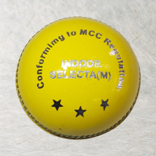 Grip Indoor Cricket Ball | Yellow