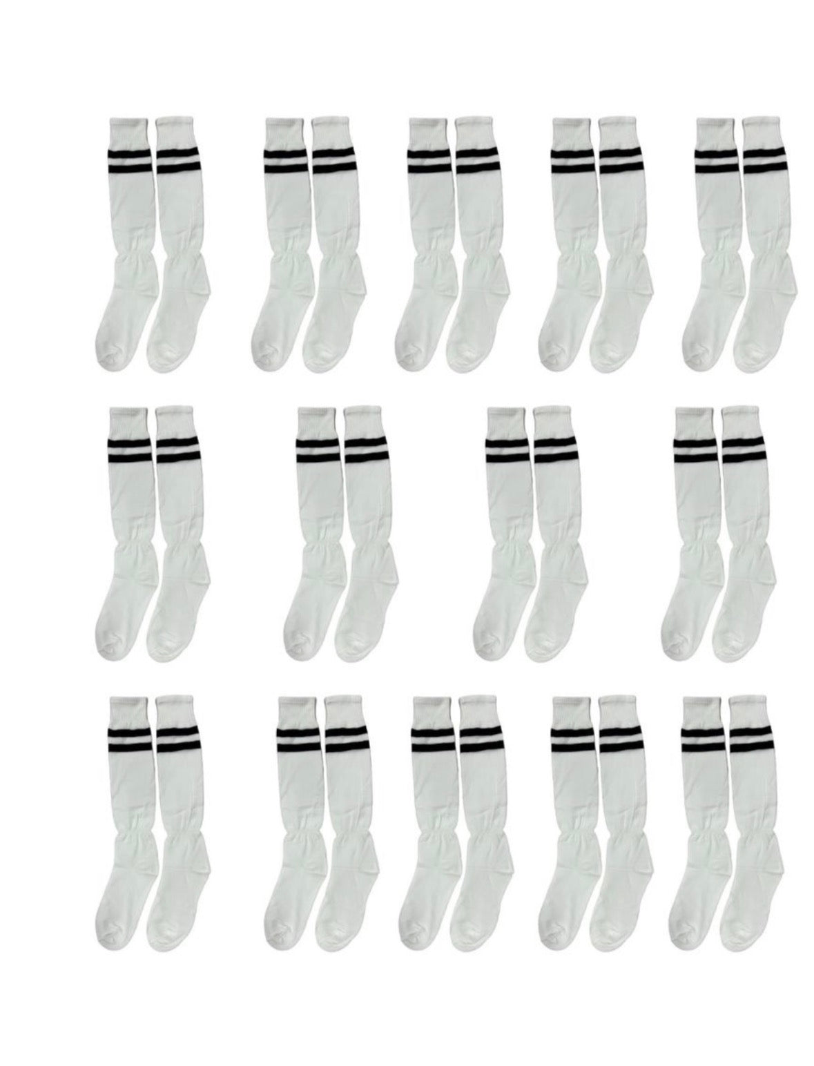 Grip Soccer Socks (Set of 14 Pairs) – Team Pack High Knee Football Socks