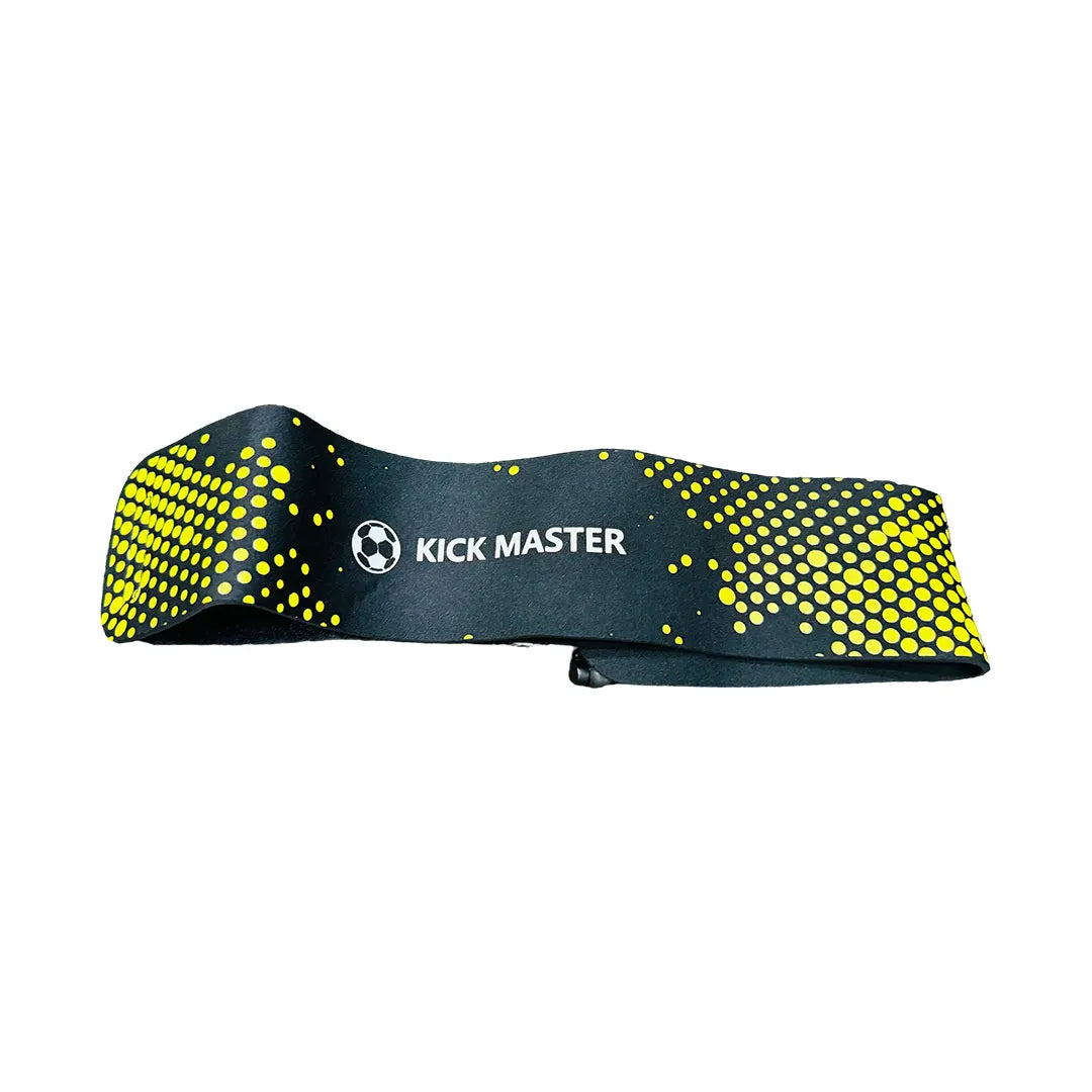 Grip Kick Master Hands Free Adjustable Solo Soccer Trainer | Black