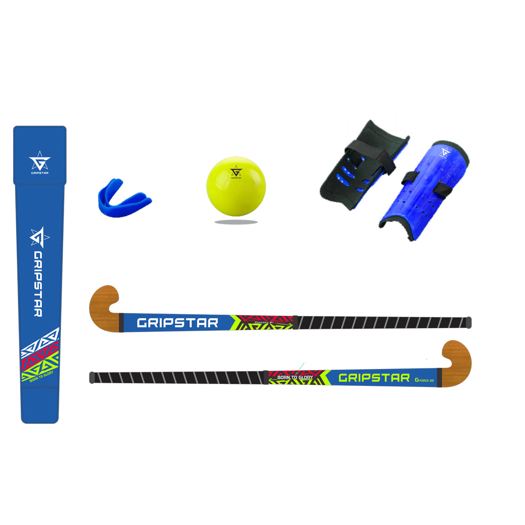 Grip Star Wooden Hockey Combo Set