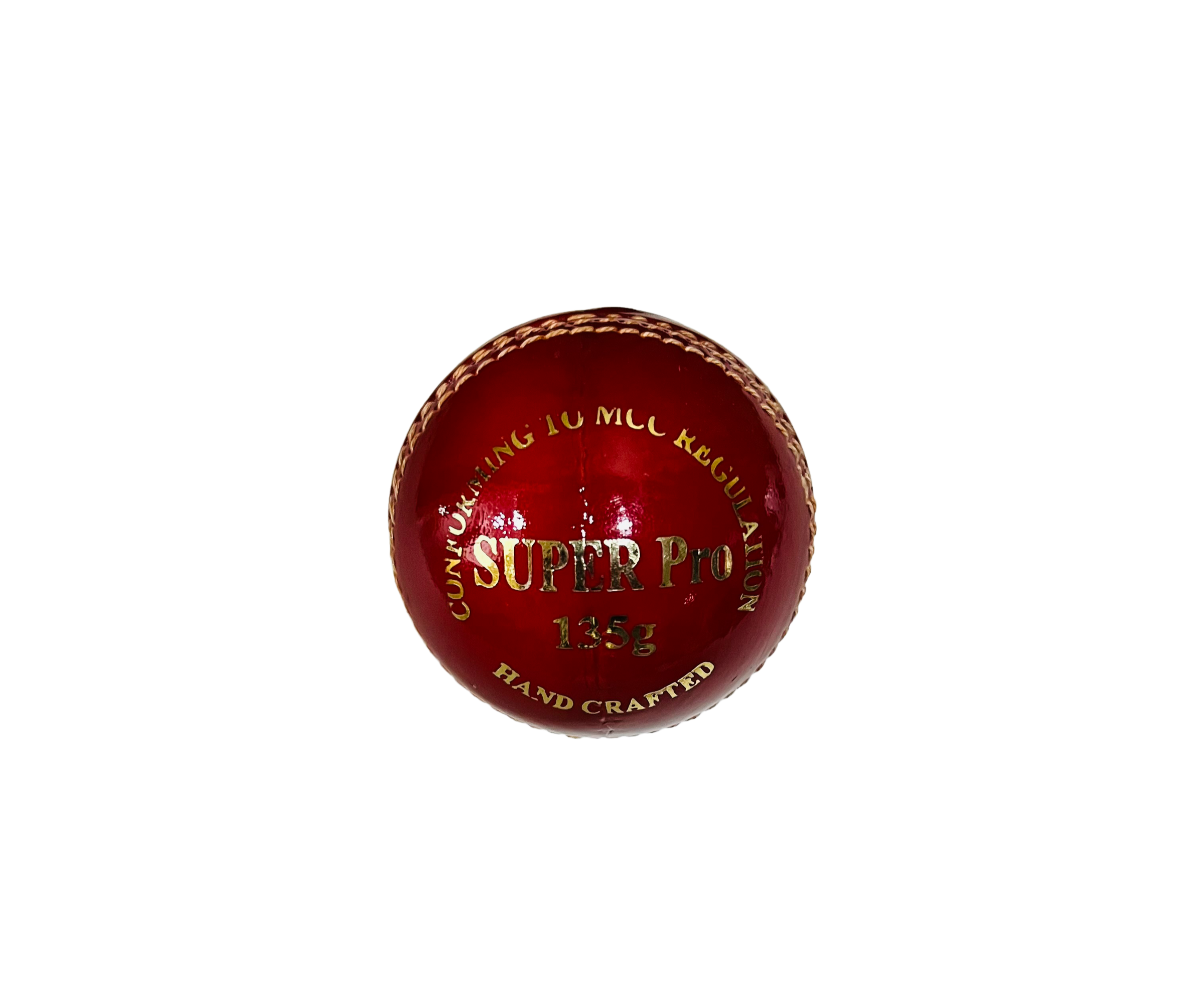 GRIP Super Pro Leather Cricket Ball (135g) – Hand Crafted