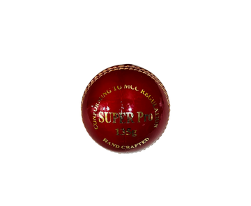 GRIP Super Pro Leather Cricket Ball (135g) – Hand Crafted