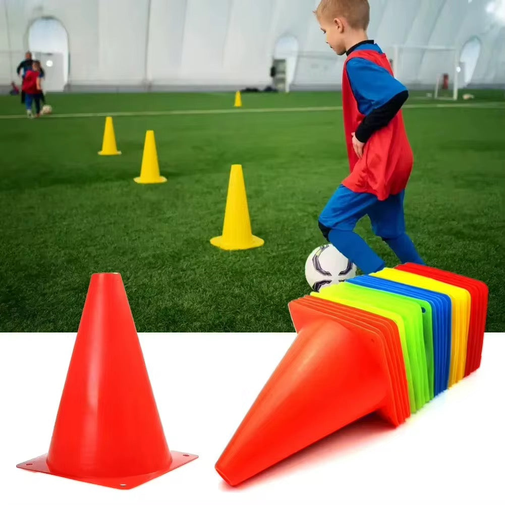 Grip Premium Multi-Size Training Cones – 6", 9", 12", 15", & 18" inch