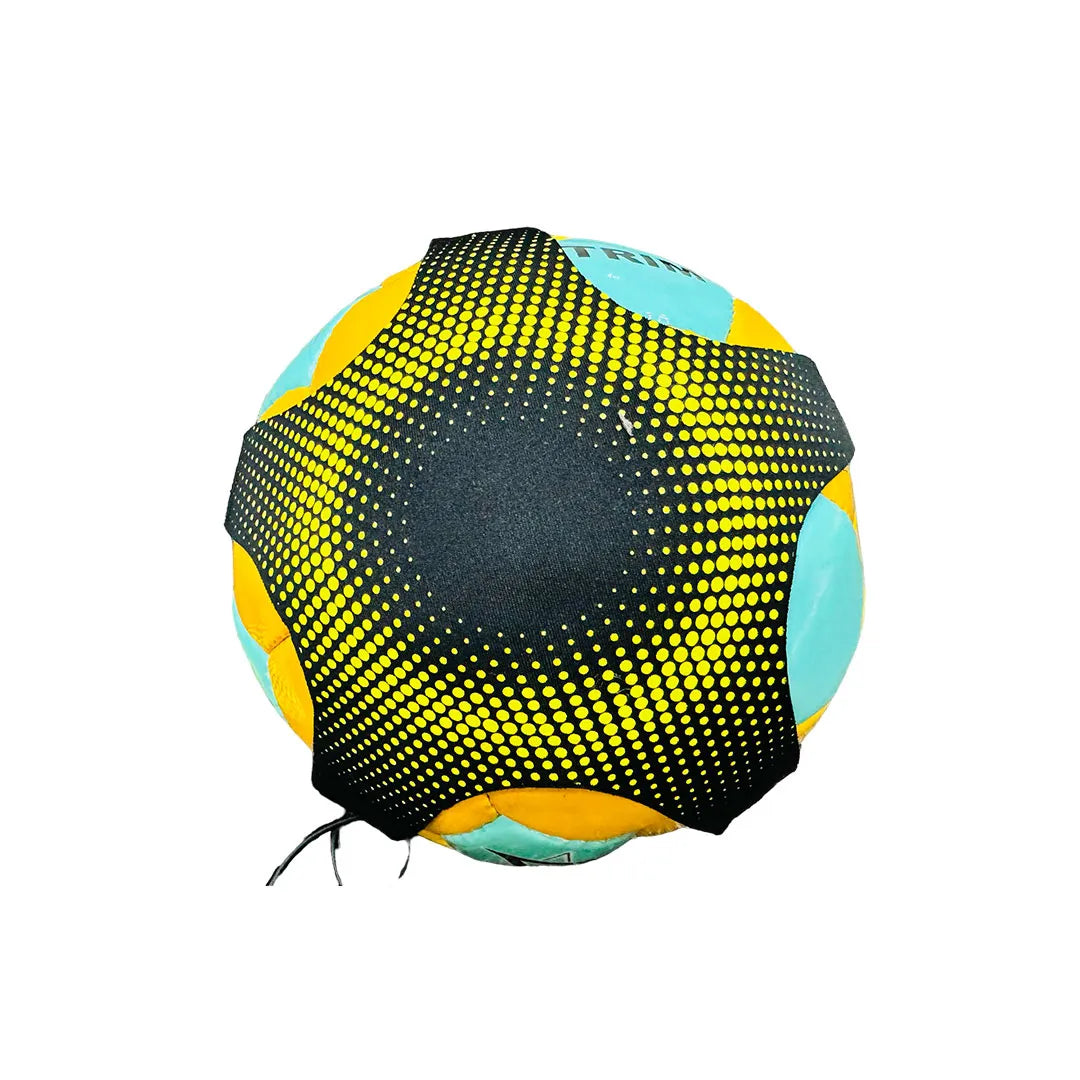 Grip Kick Master Hands Free Adjustable Solo Soccer Trainer | Black