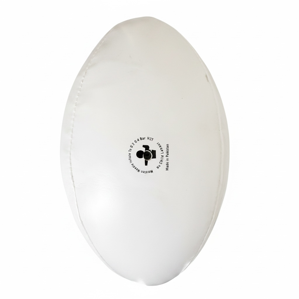 Promotional Rugby Ball – Customizable White Size 5