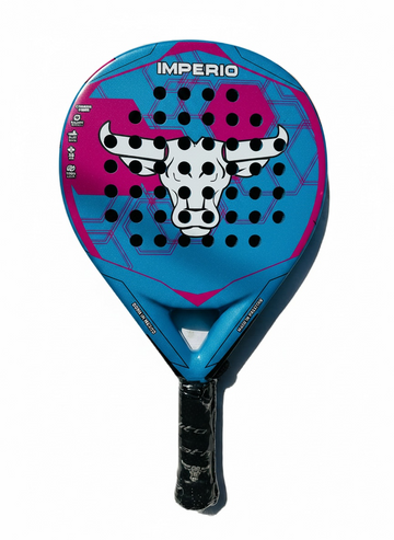 Athlito Imperio Carbon Glass Padel Racket – Spanish Tear Drop Mold for Power & Balance