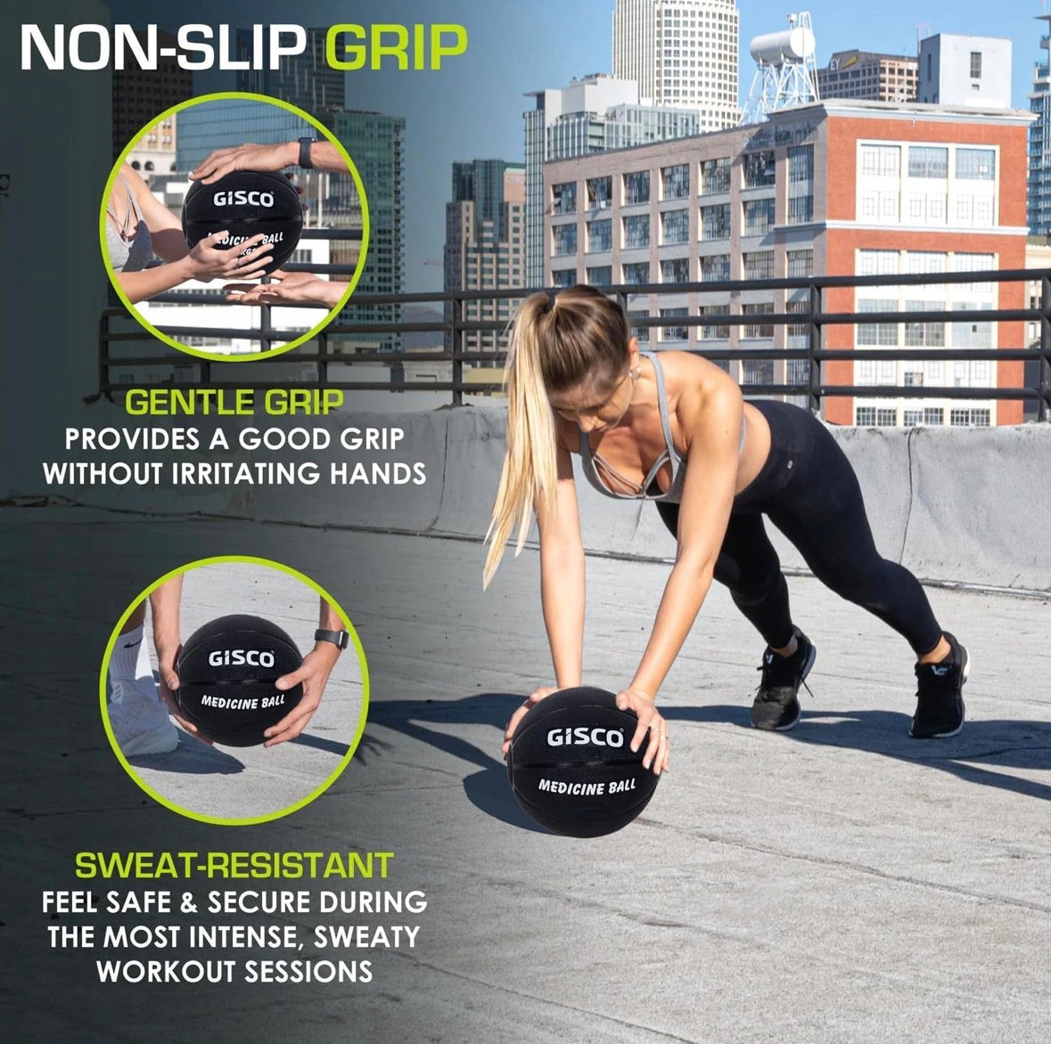 Gisco Medicine Ball | Rubber