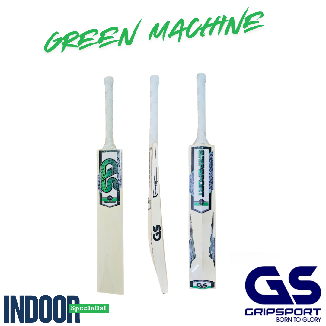 GS GREEN MACHINE INDOOR CRICKET BAT