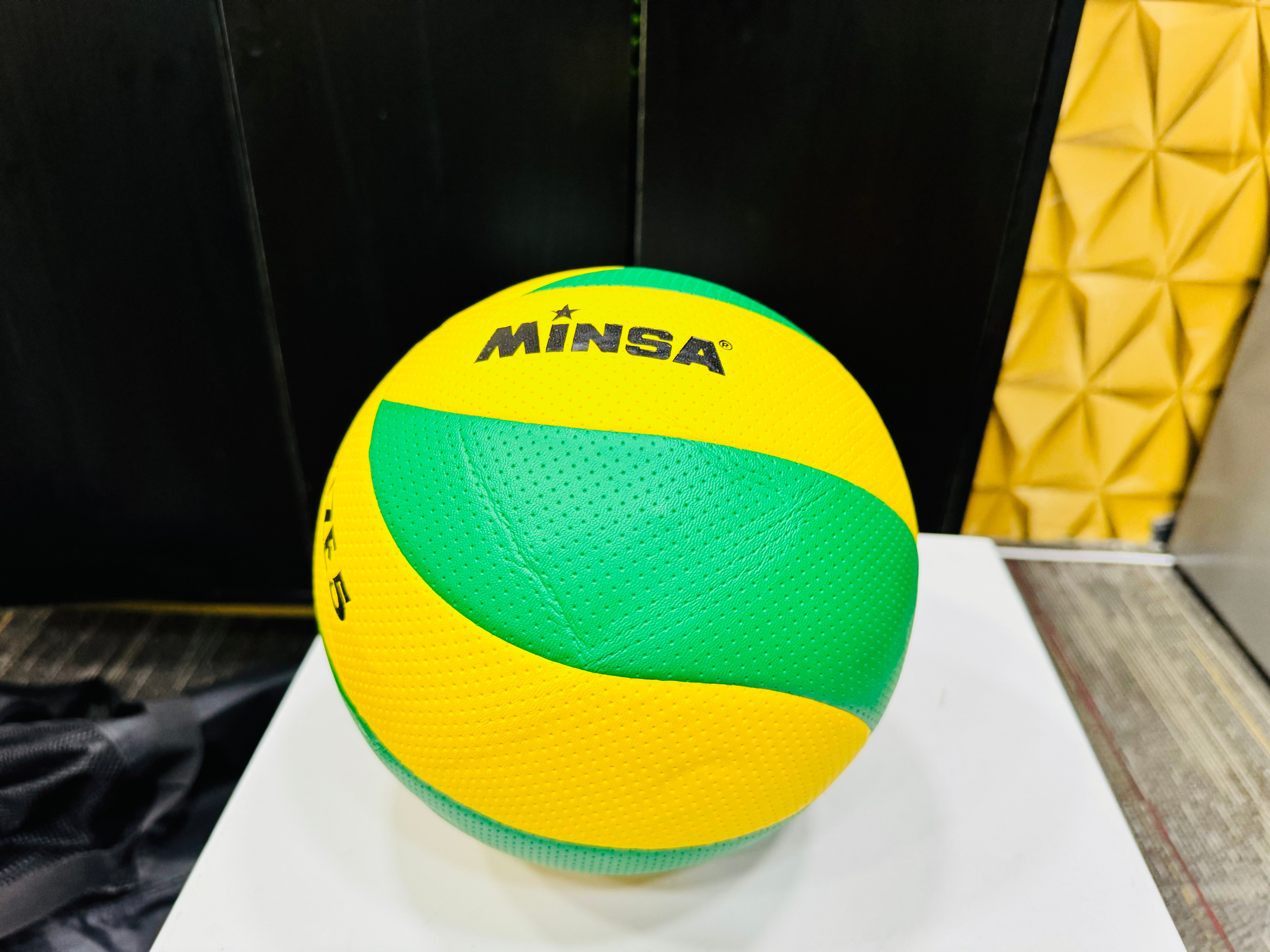 Minsa Premium Indoor & Outdoor Volleyball – Yellow & Green