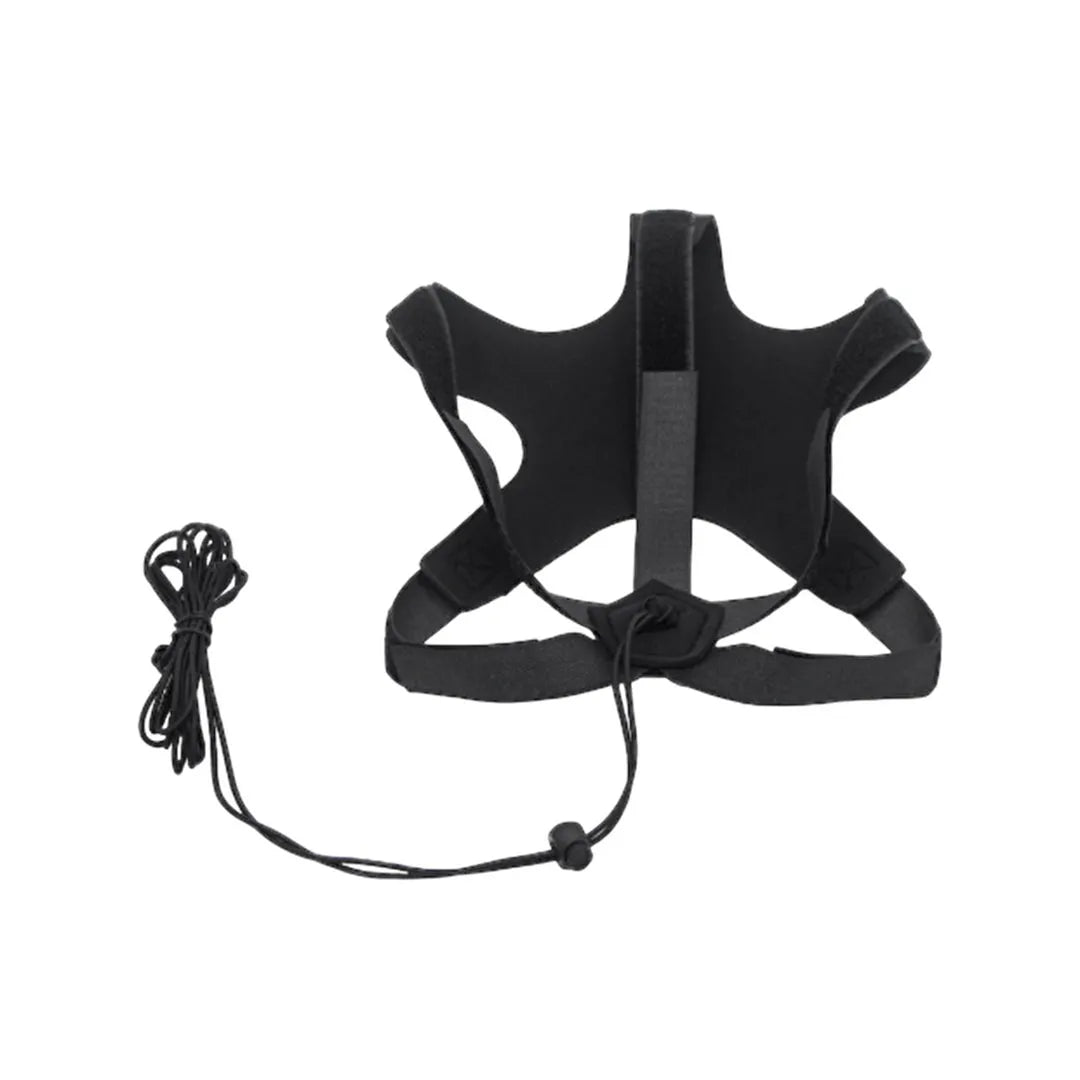Grip Kick Master Hands Free Adjustable Solo Soccer Trainer | Black