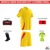 Marco Man Soccer Kit Basic Combo | Full Football Team Uniform Set
