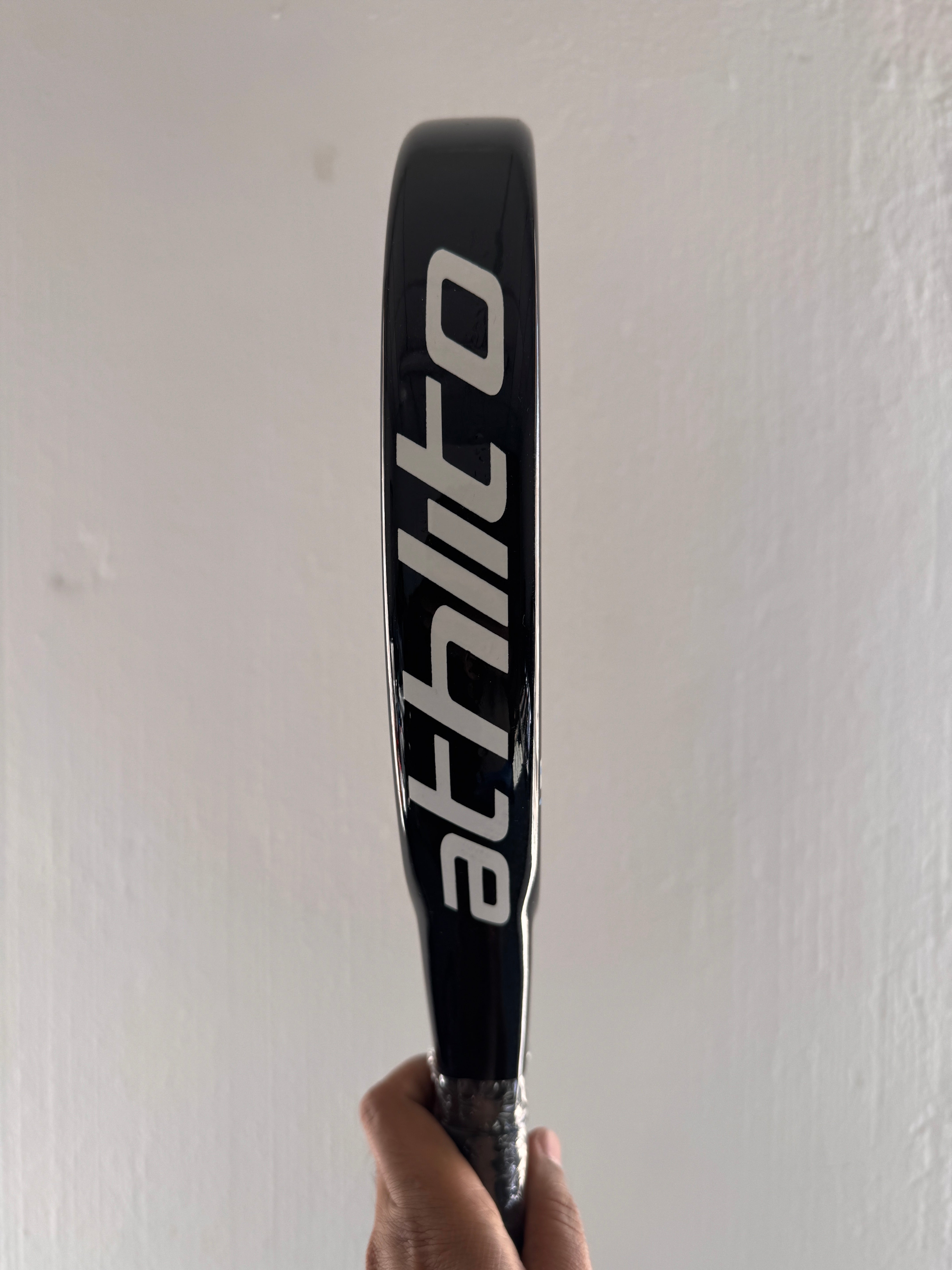 Athlito Supra Sidespin Edition Padel Racket – Gloss Black & Vibrant Green | Gloss Blue & Black