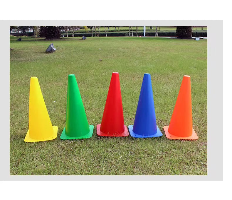 Grip Premium Multi-Size Training Cones – 6", 9", 12", 15", & 18" inch