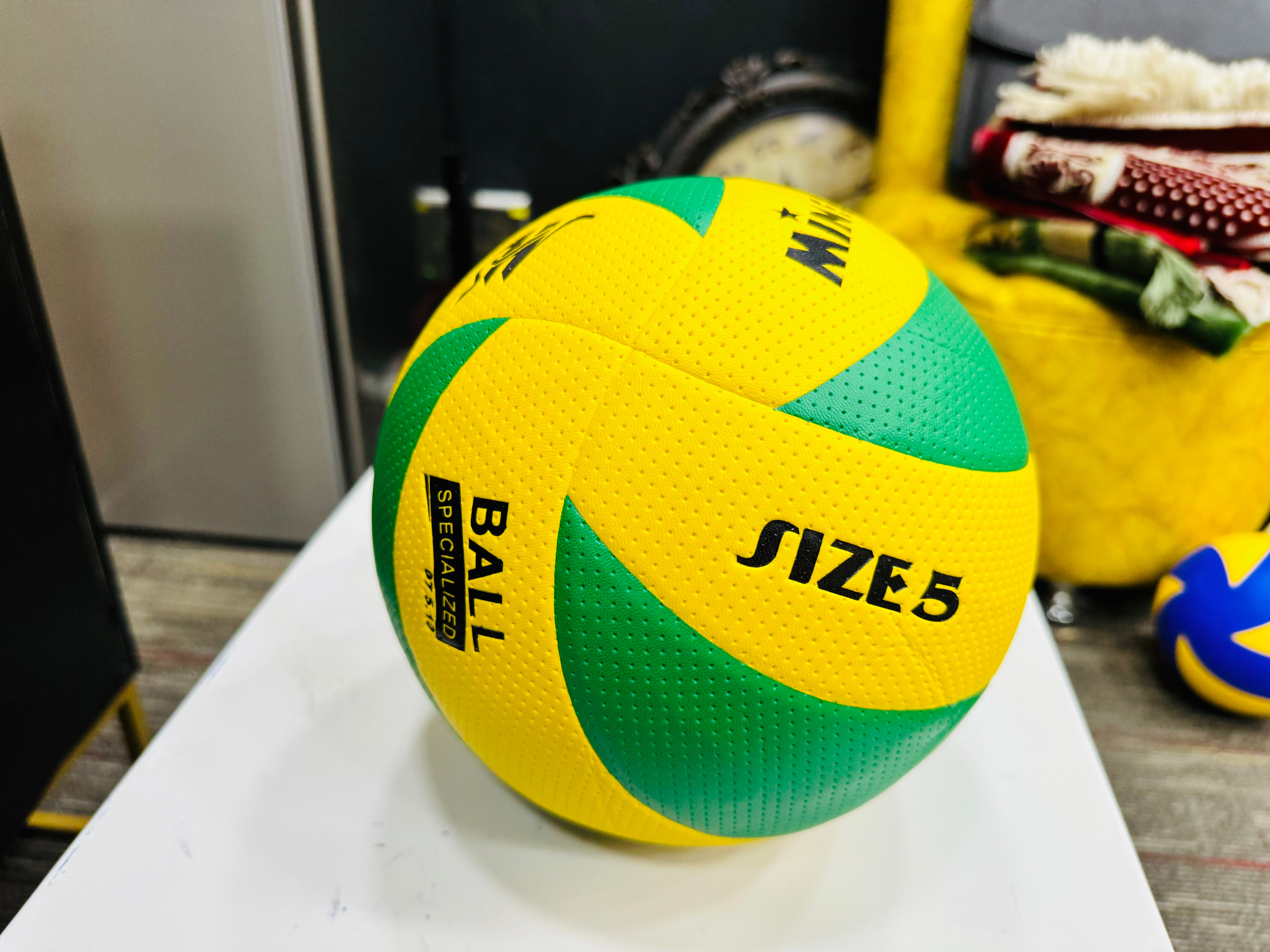 Minsa Premium Indoor & Outdoor Volleyball – Yellow & Green