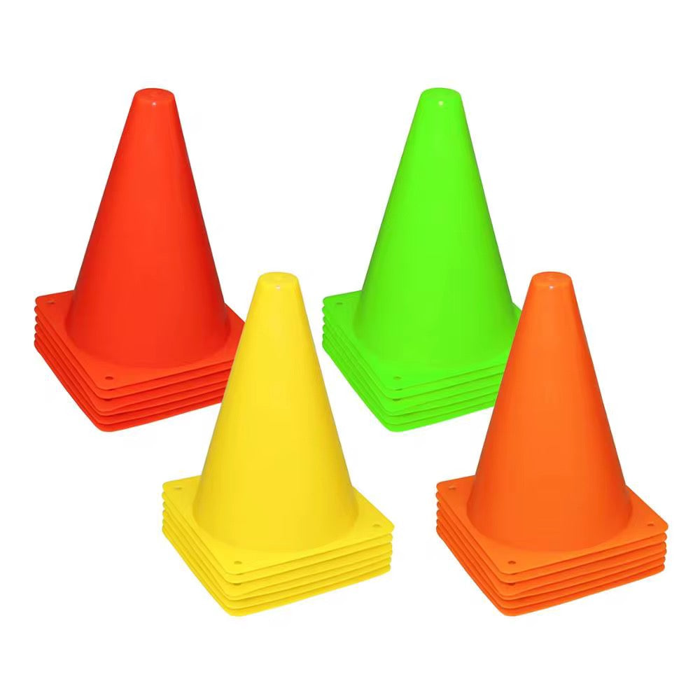 Grip Premium Multi-Size Training Cones – 6", 9", 12", 15", & 18" inch