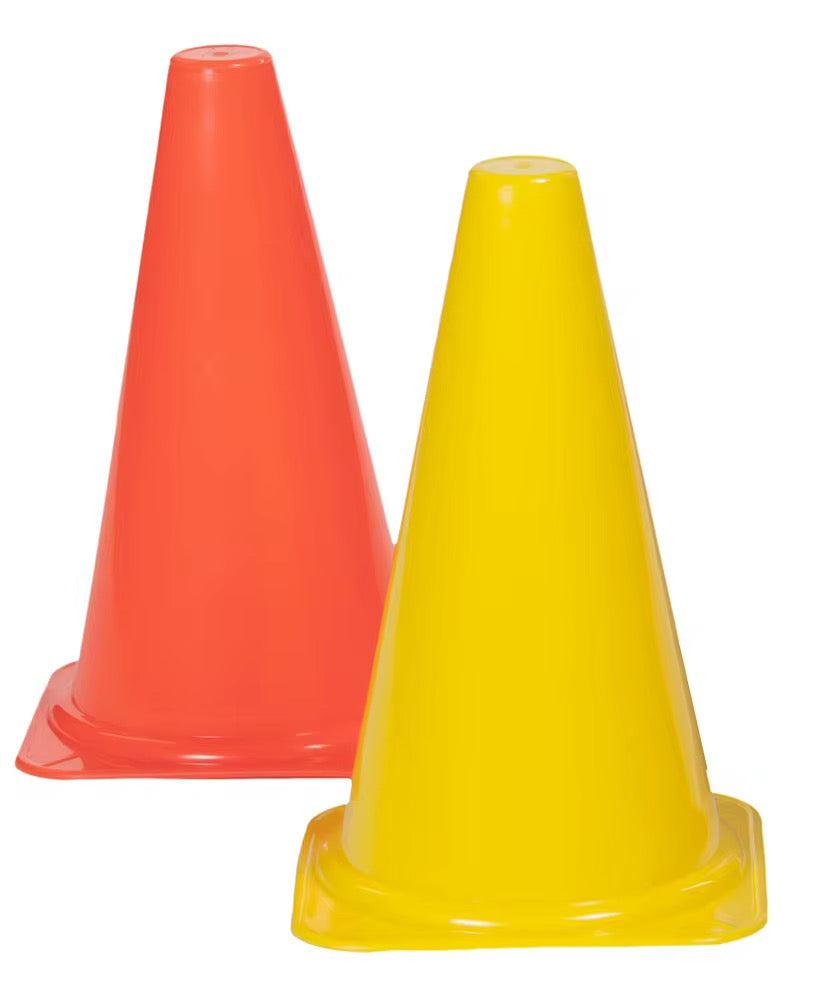 Grip Premium Multi-Size Training Cones – 6", 9", 12", 15", & 18" inch