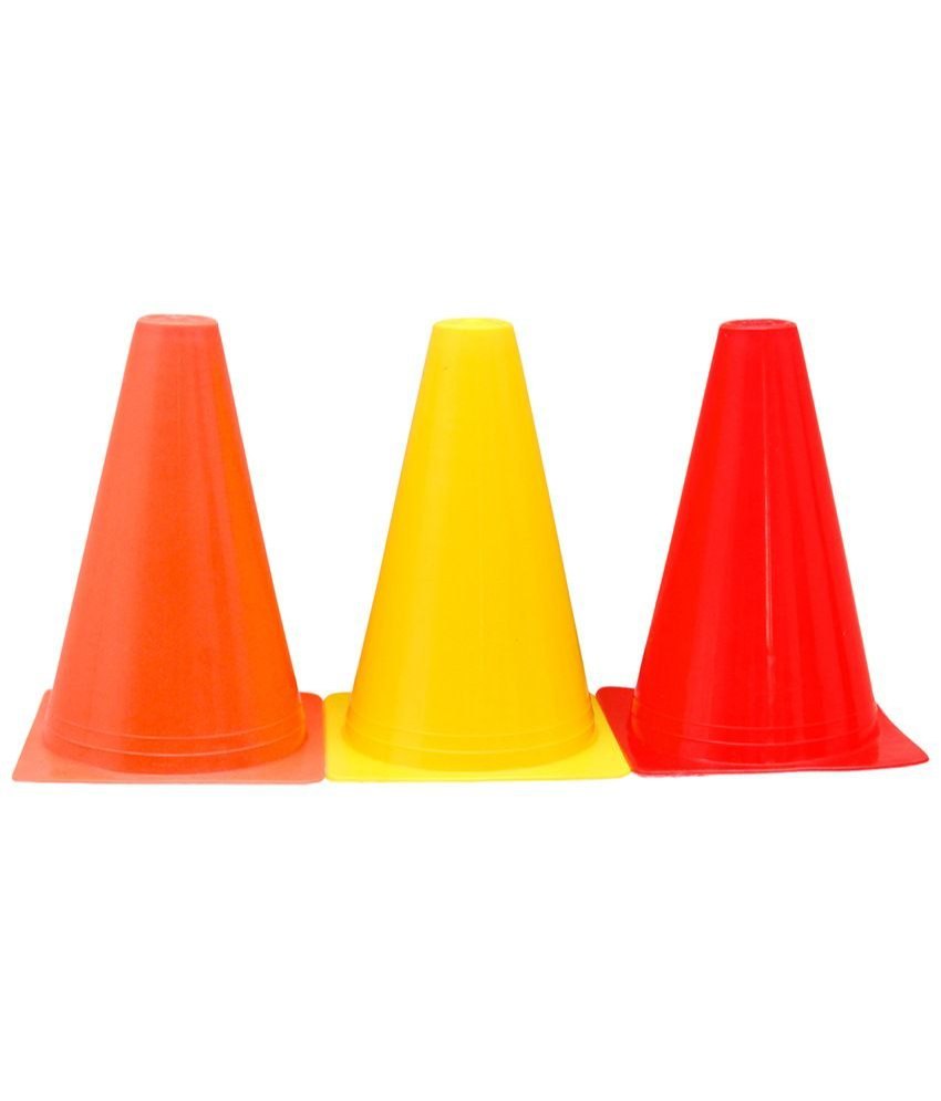 Grip Premium Multi-Size Training Cones – 6", 9", 12", 15", & 18" inch