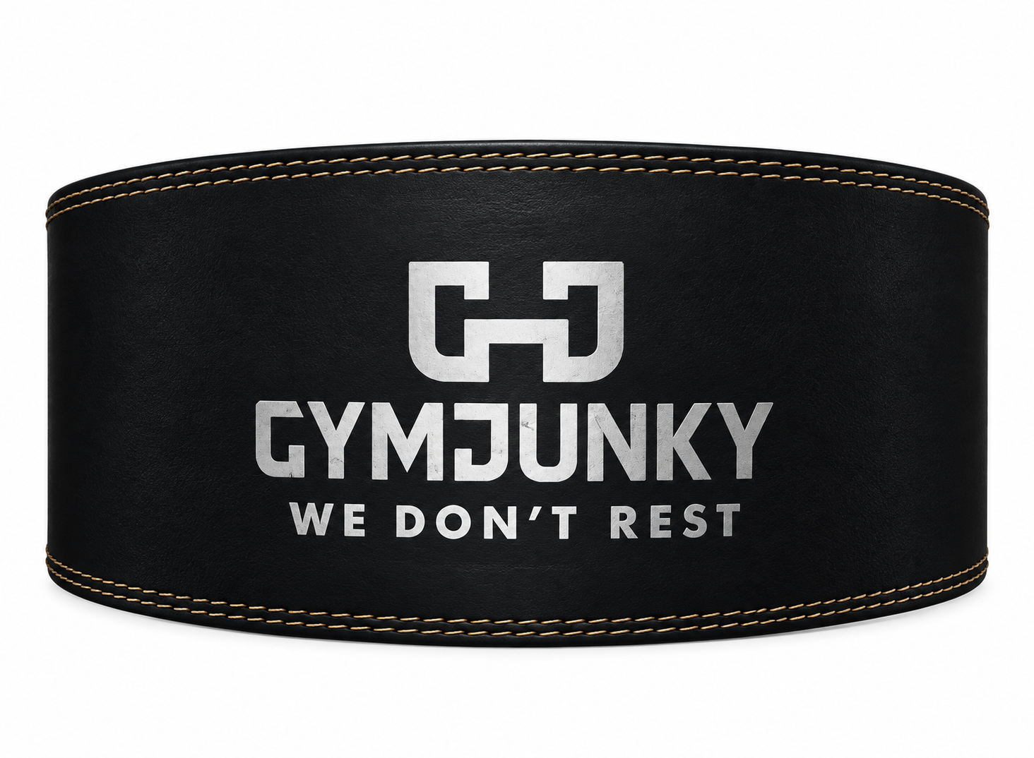 Gym Junky Leather Weight Lifting Belt