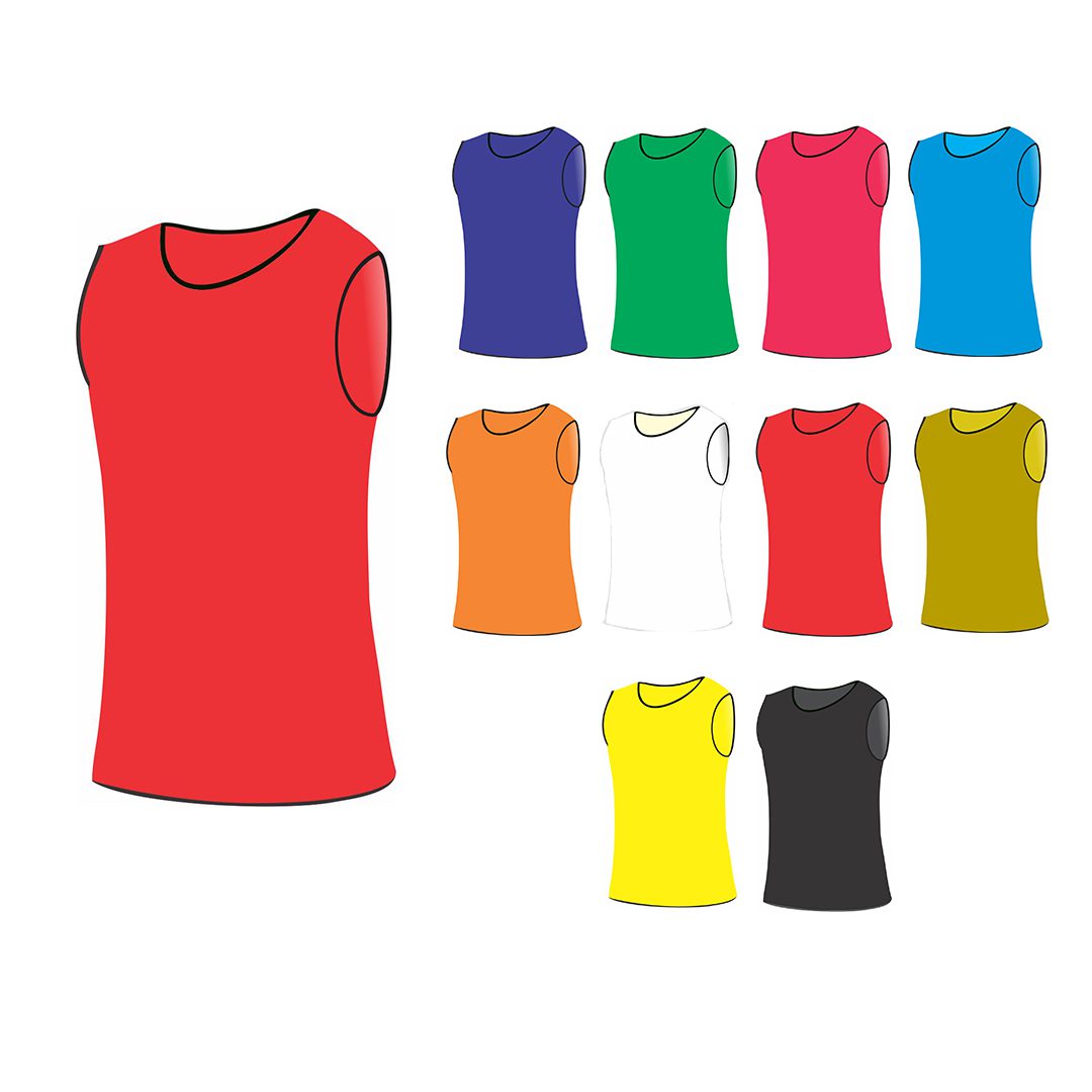 GRIP Premium Soccer Training Bibs – Breathable Mesh Scrimmage Vests (10)