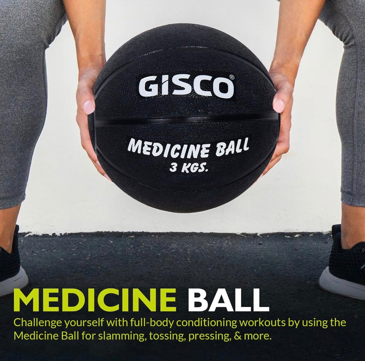 Gisco Medicine Ball | Rubber