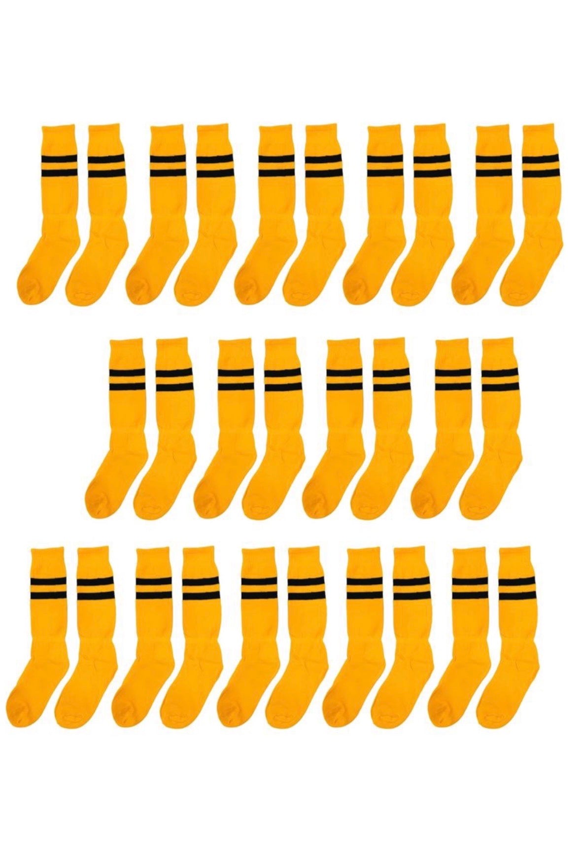 Grip Soccer Socks (Set of 14 Pairs) – Team Pack High Knee Football Socks