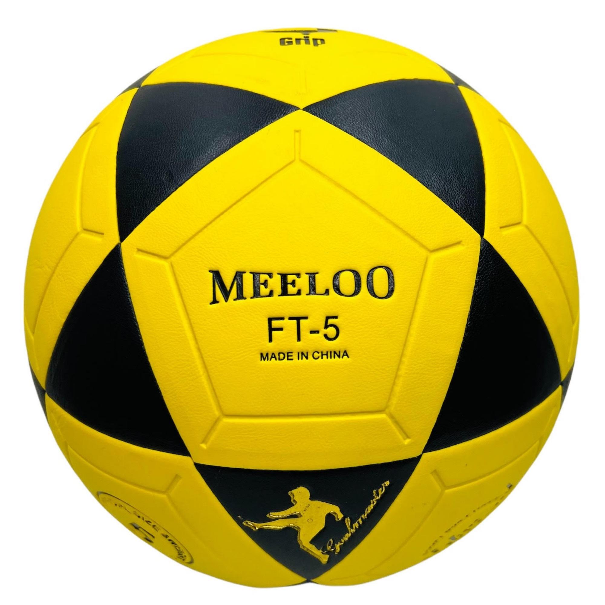 Grip Meeloo Hard Ground Soccer Ball with premium TPU leather cover and exceptional grip for training and match play.