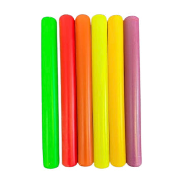 Grip Relay Batons Plastic - Senior Set Of 6