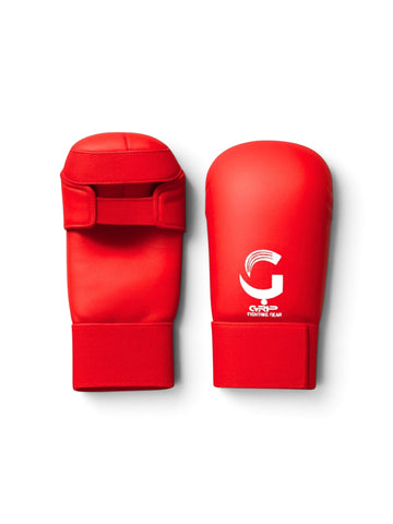 Grip Fighting Gear red karate mitts martial arts point sparring gloves⁠