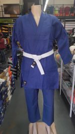 Grip Judo Suits blue judo gi set with jacket, pants and belt for training and competition