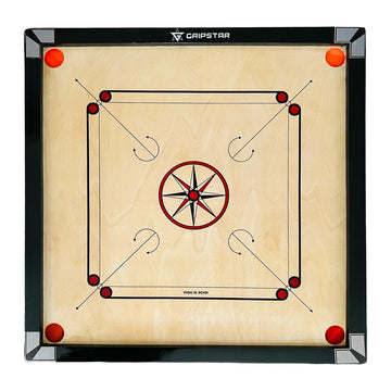Gripstar Carrom Board - 33 x 33 Inch