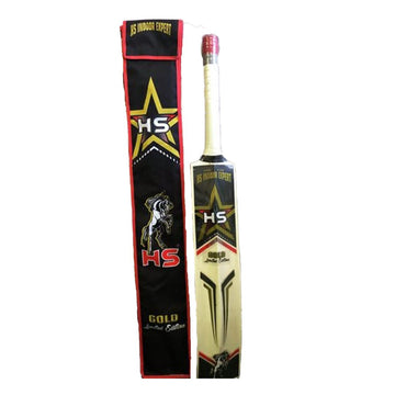 HS Indoor Cricket Bat  | COMBO | Gold Edition