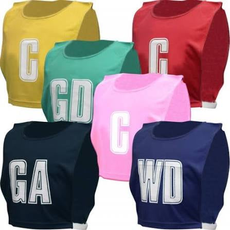 Grip Netball Bibs – Breathable Mesh Netball Training Bibs