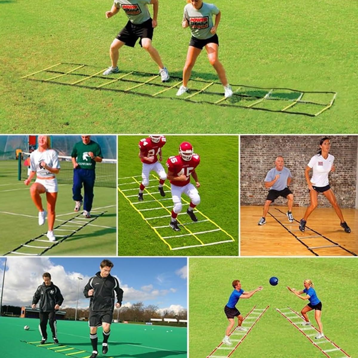 Premium Agility & Speed Training Ladder (4m, 6m, 8m)