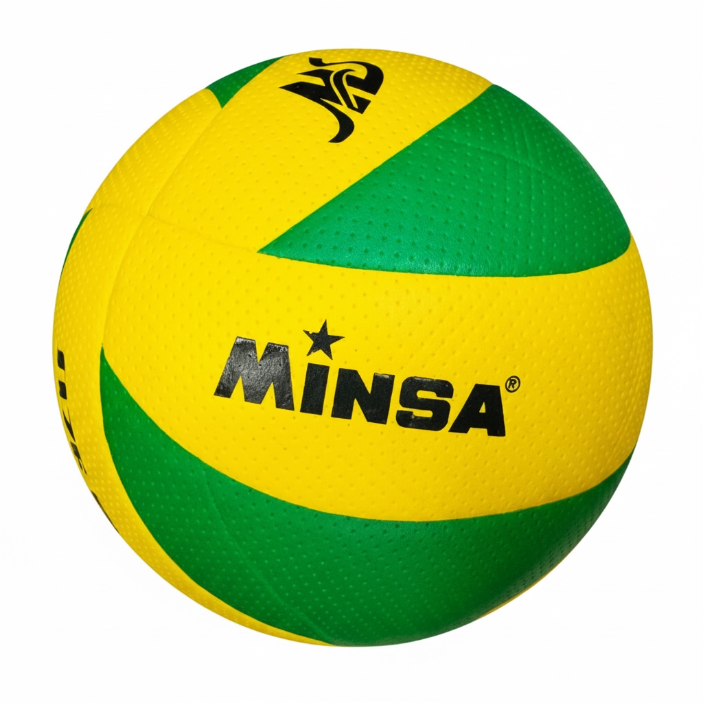 Minsa Premium Indoor & Outdoor Volleyball – Yellow & Green