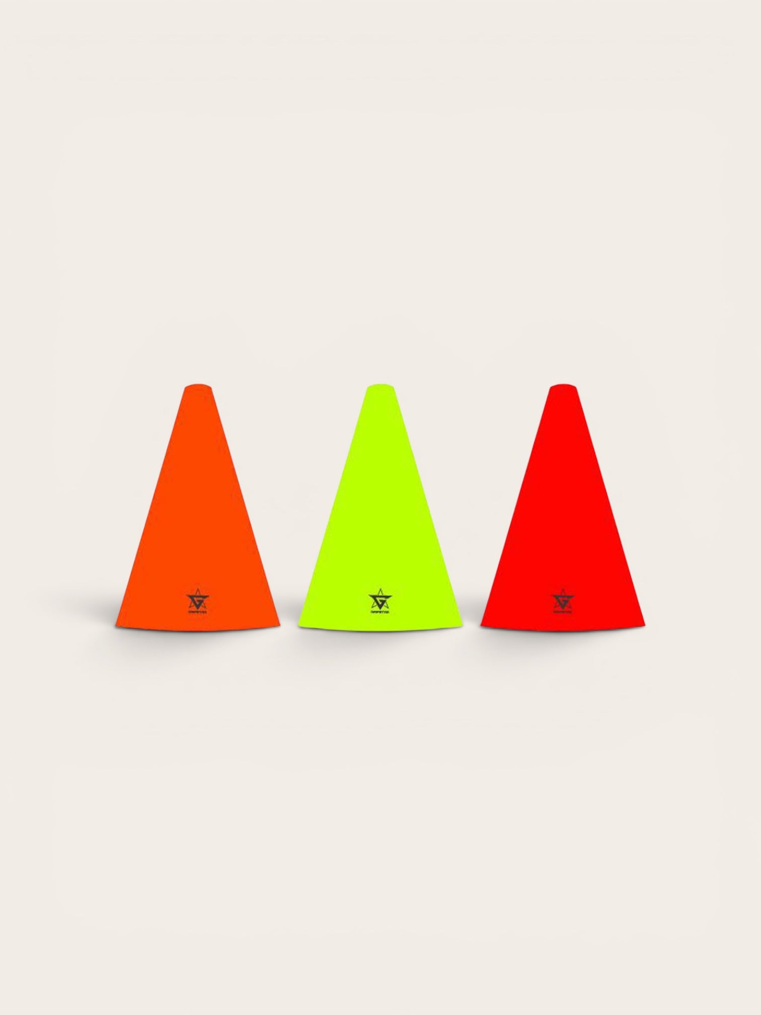Grip Star Premium Training Cones 6” 9” 12” 15” 18” inch