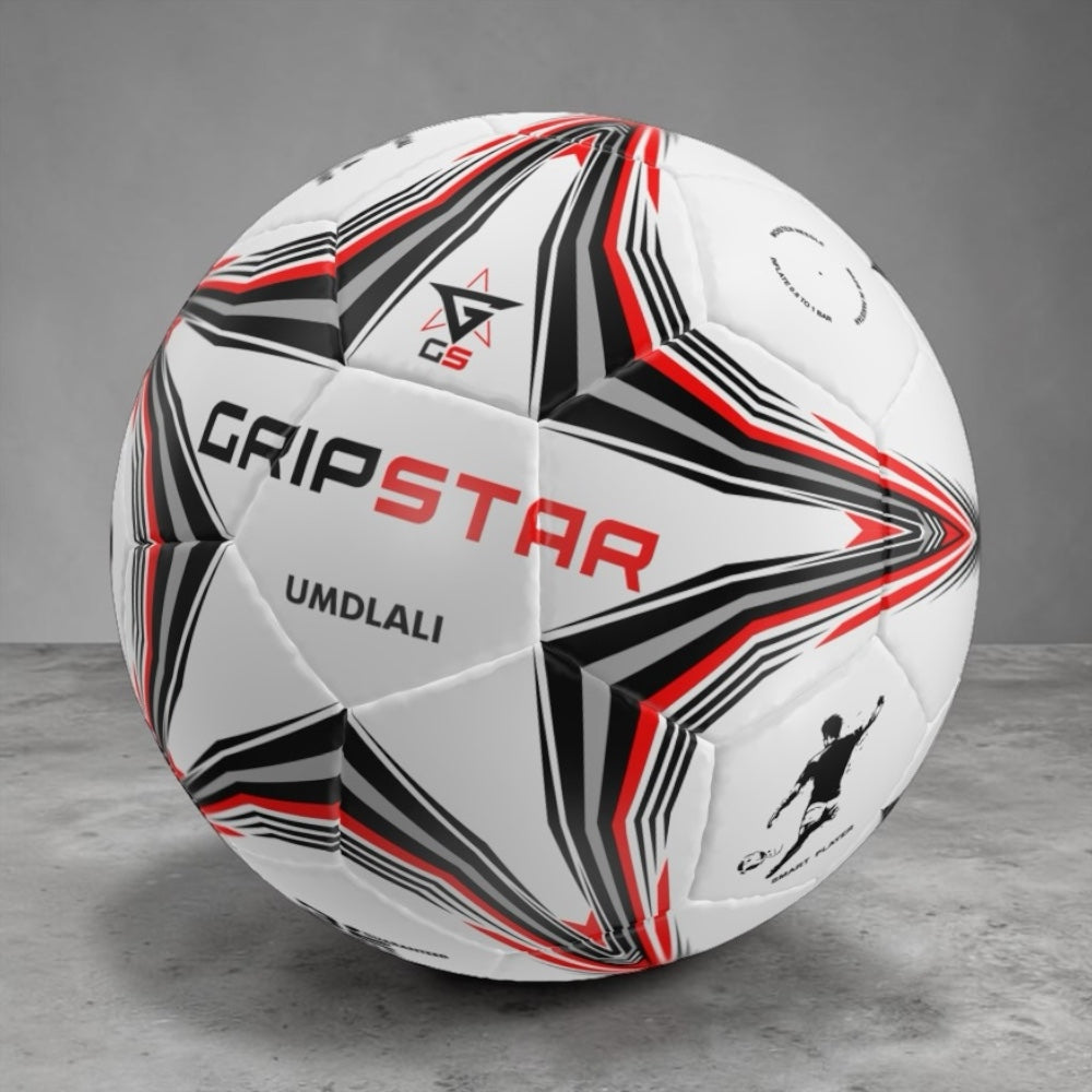Umdlali GRIPSTAR Soccer Ball Match Hand Stitched size 5