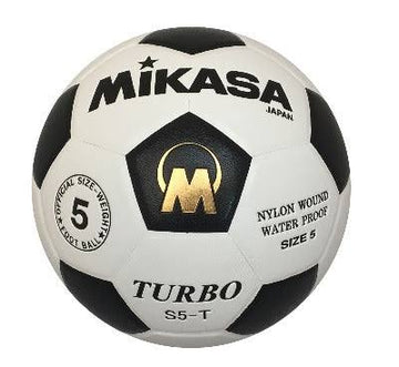 Mikasa S5-T Turbo Soccer Ball – Size 5 (Waterproof & Durable)