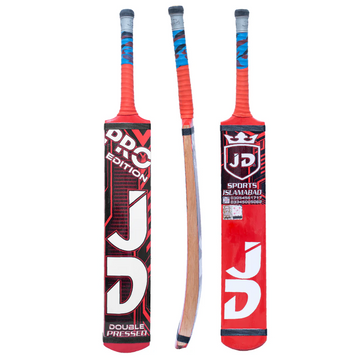 JD Coconut Wood Tape Ball Cricket Bat | Pro Edition
