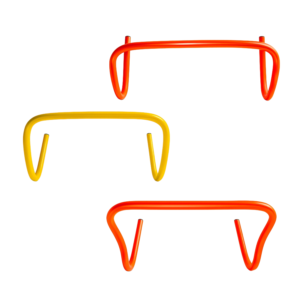 Grip Agility Hurdles Orange | Yellow