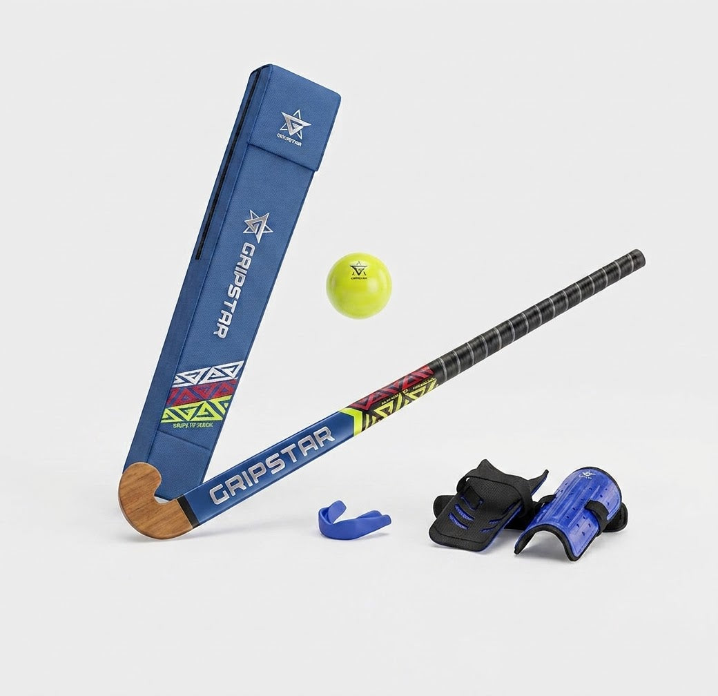 GRIPSTAR Junior Elite Performance Starter Pack Hockey Kit Pink | Blue