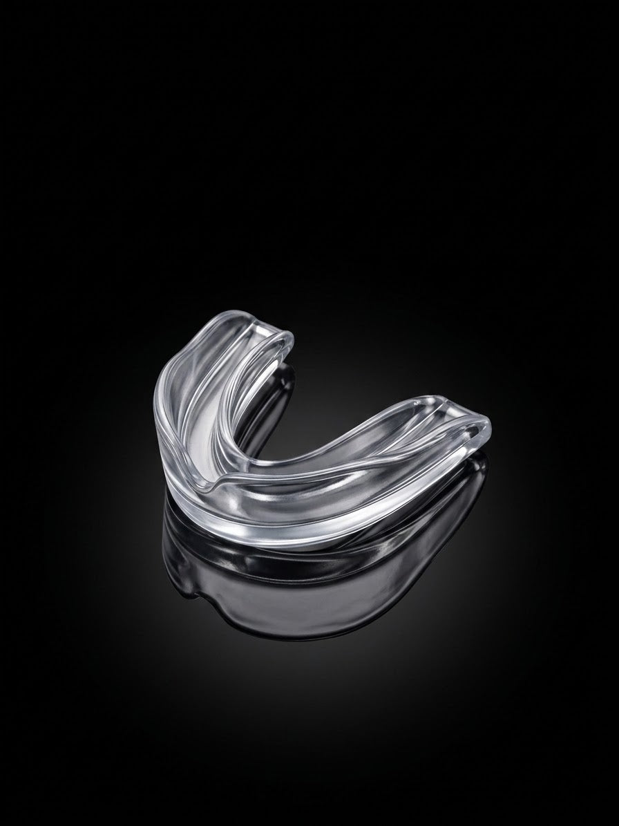 Crystal-Clear Sports Mouth Guard – Heavy-Duty Protection for All Sports