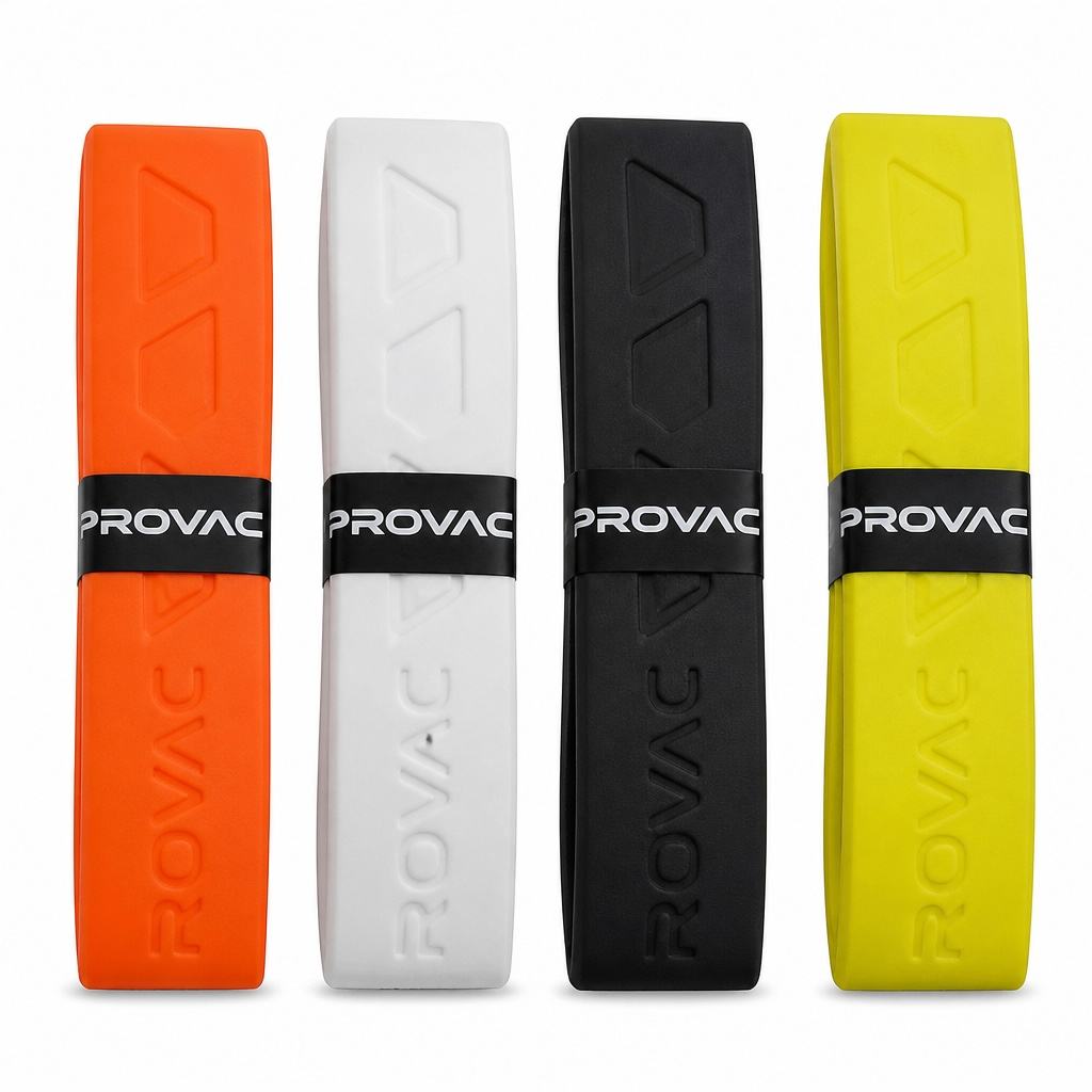 PROVAC 4-Pack Textured Racket Grip Set