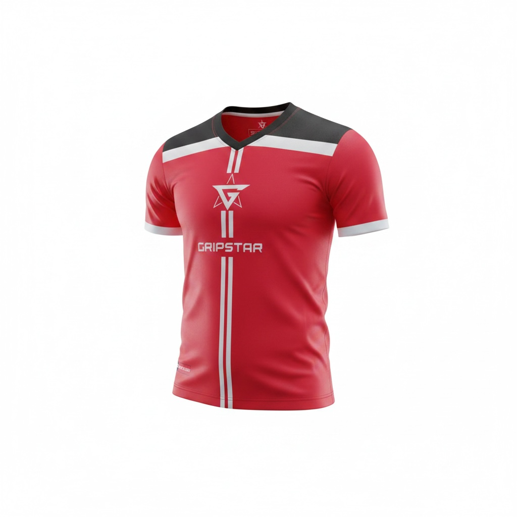 GripStar "Born To Glory" Performance Cricket Training Shirt | Lightweight Sports Jersey