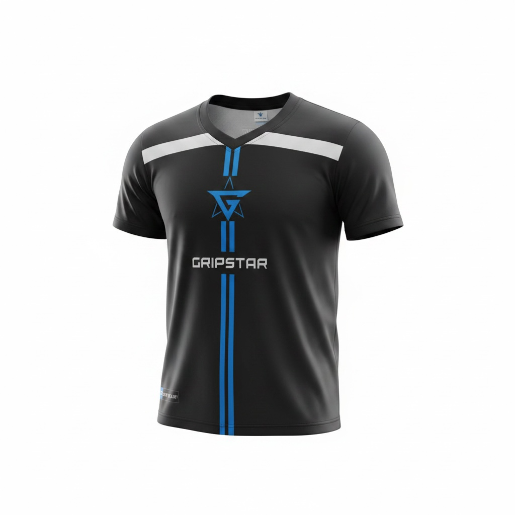 GripStar "Born To Glory" Performance Cricket Training Shirt | Lightweight Sports Jersey
