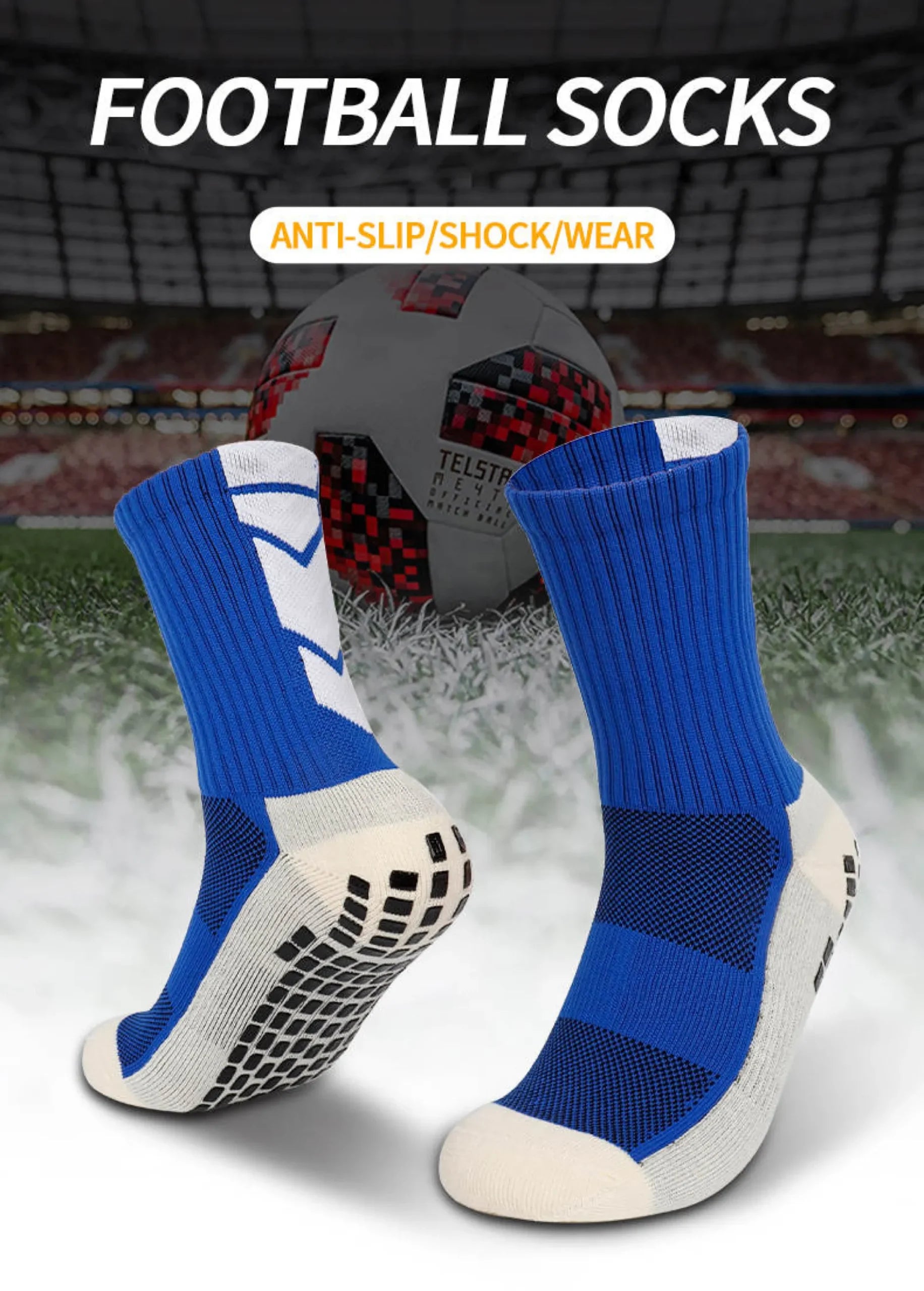 Grip Star Dotted Socks | Multi Color