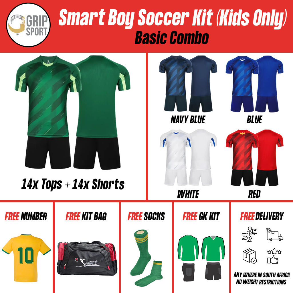 Grip Smart Boy | Soccer Kit | Kids Only | Basic Combo