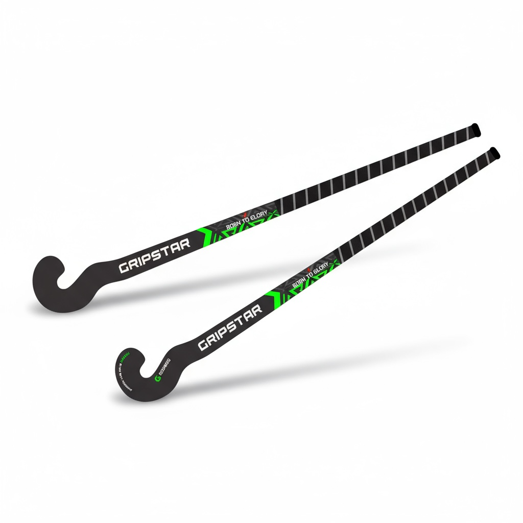 Grip Star Hockey Stick Goalie GooWoo Wooden Zig Zag Shape