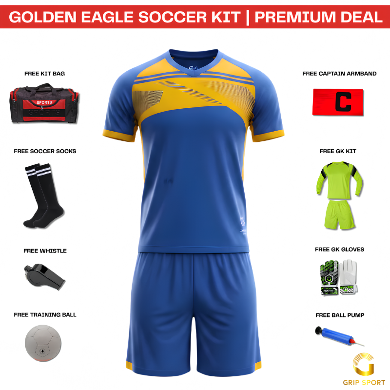 Golden Eagle Soccer Kit | Premium Combo